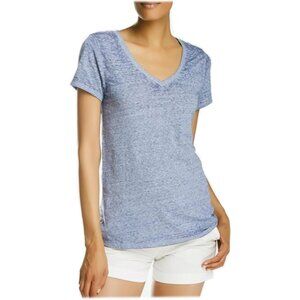 NWT-Threads 4 Thought Organic Cotton V-Neck Tee, Color Indigo, Size Small